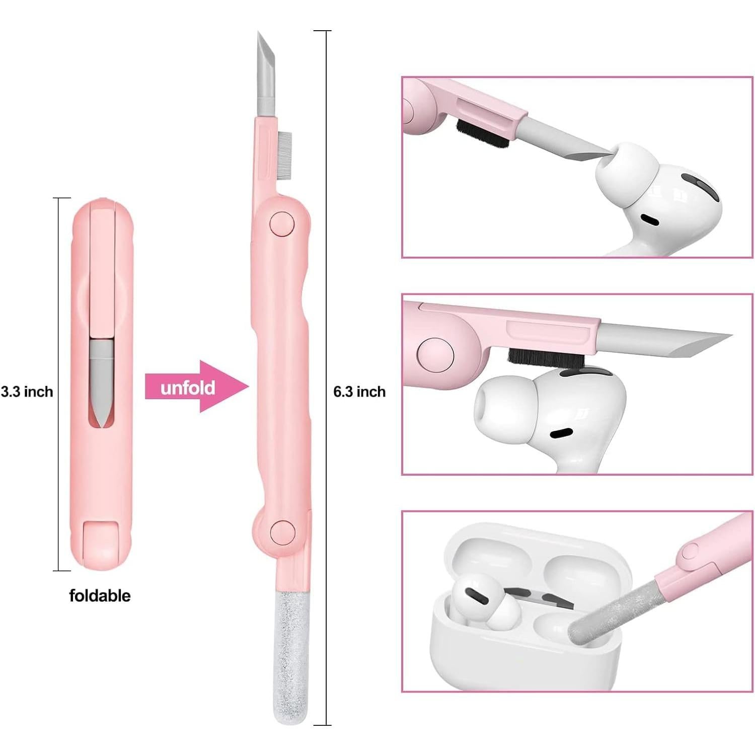 Kit de Limpieza 7-en-1 Forjlan para Teclado y Electrónicos