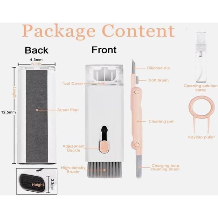 Kit de Limpieza 7-en-1 Forjlan para Teclado y Electrónicos