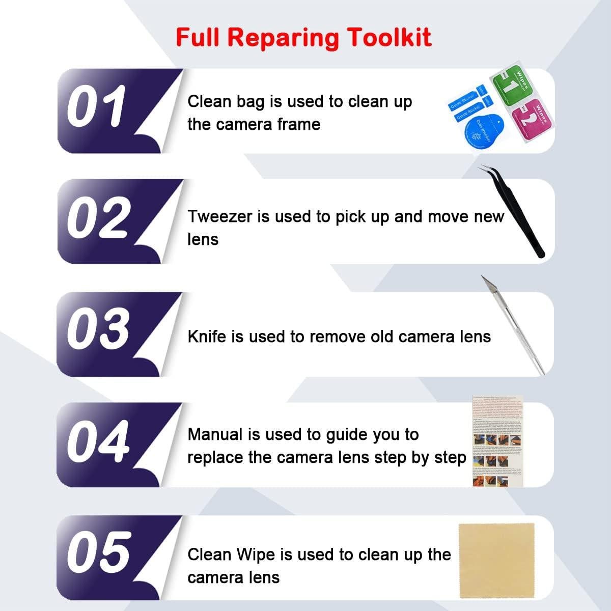 Reemplazo Lente de Cristal Cámara Trasera OEM iPhone 11