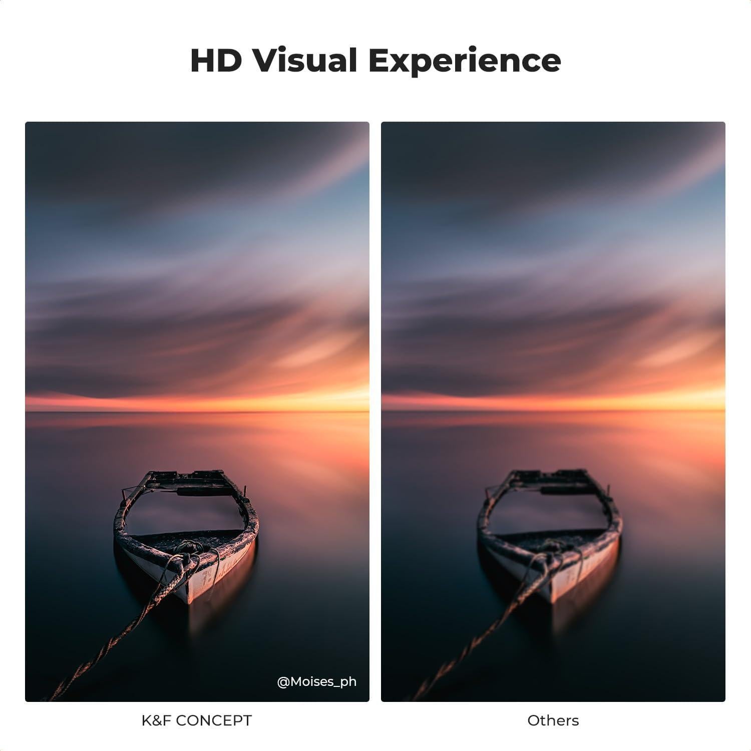 K&F Concept 67mm Magnetic ND Lens Filters Kit (5 Pack) GND8+ND8+ND64+ND1000+ Magnetic Basic Ring 28 Multi-Layer Coated Optical Glass Filters Set for Camera Lens (Nano-X Series)