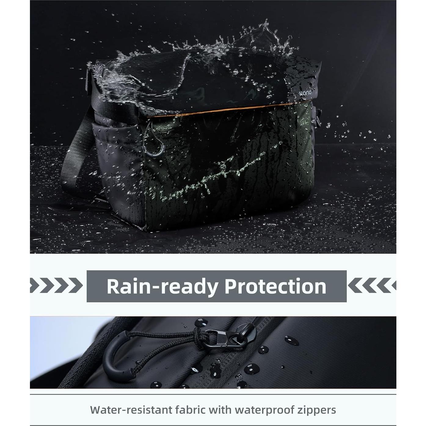 Bolsa de Mensajero Llano SHENZHEN Verde para Cámara DSLR