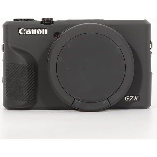 Funda de silicona y protector de pantalla para Canon G7X3