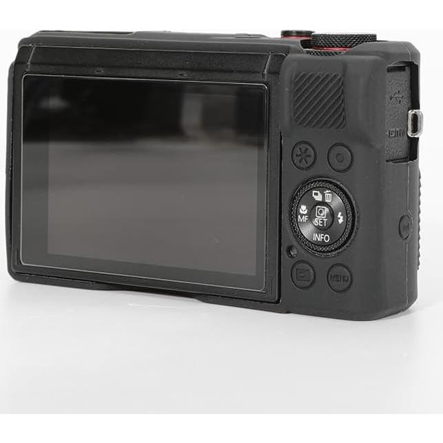 Funda de silicona y protector de pantalla para Canon G7X3