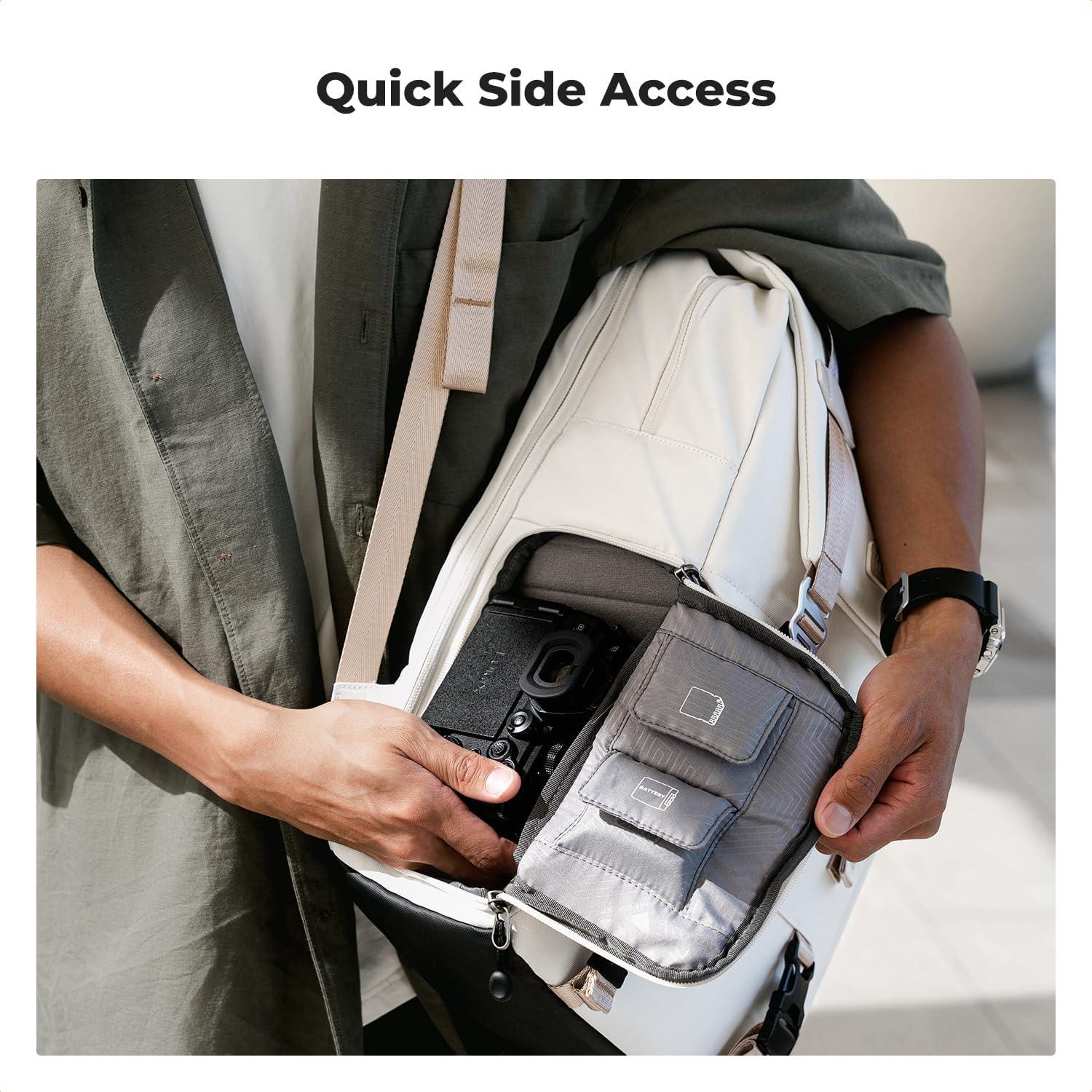 Mochila para cámara K&F Concept 20L con compartimento para laptop