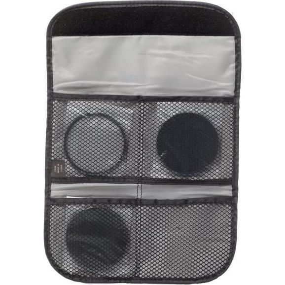 Kit de Filtros Hoya 62mm UV Circular Polarizador ND8 con Funda