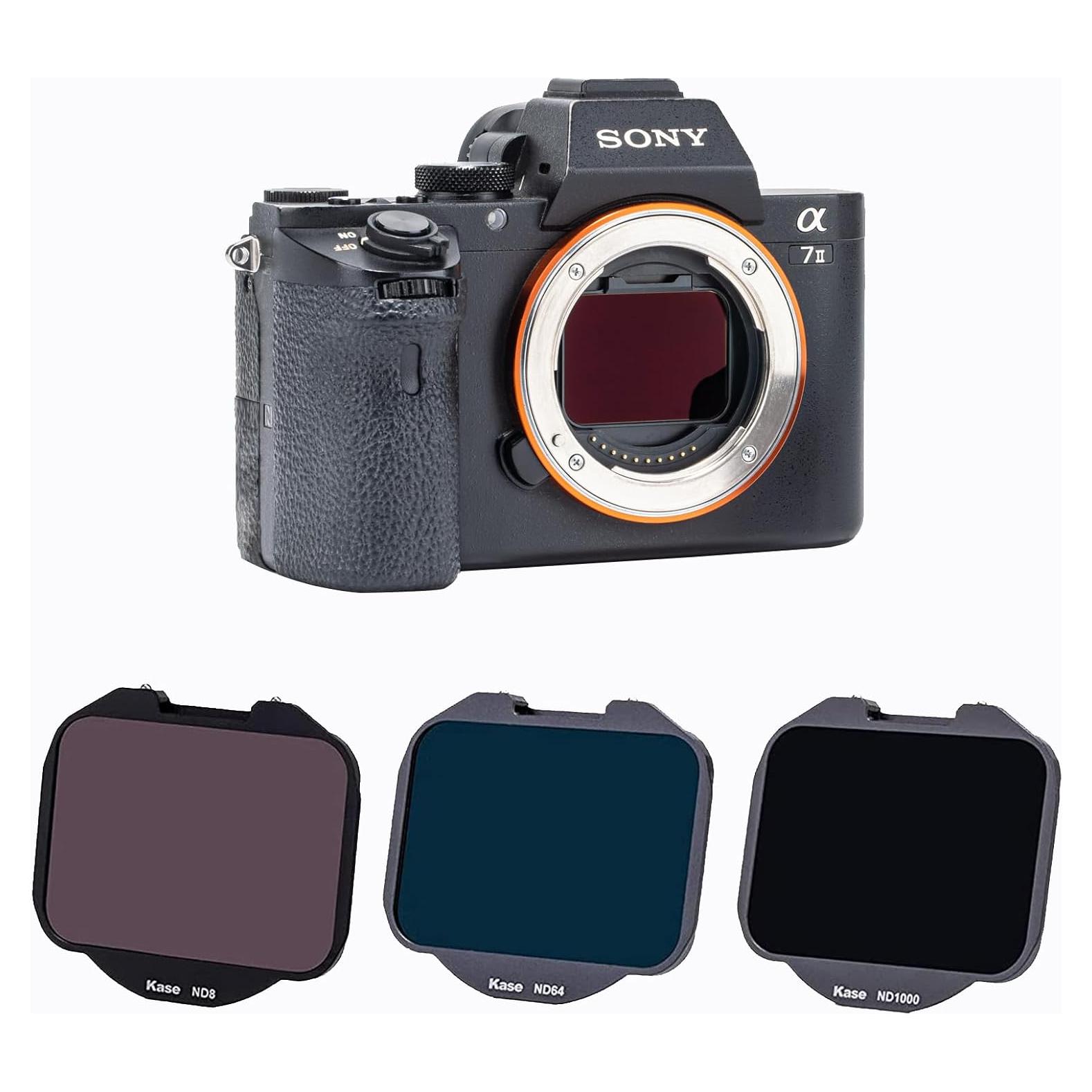 Kase Filtro ND Clip-in 3 en 1 para Cámara Sony E-Mount