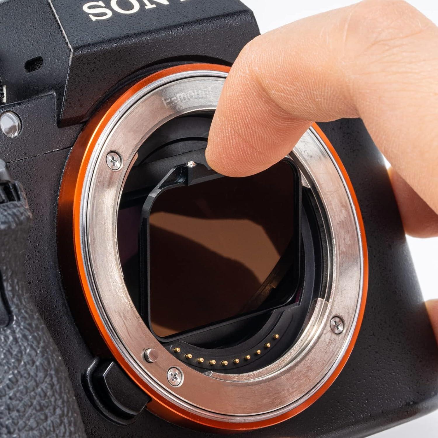 Kase Filtro ND Clip-in 3 en 1 para Cámara Sony E-Mount