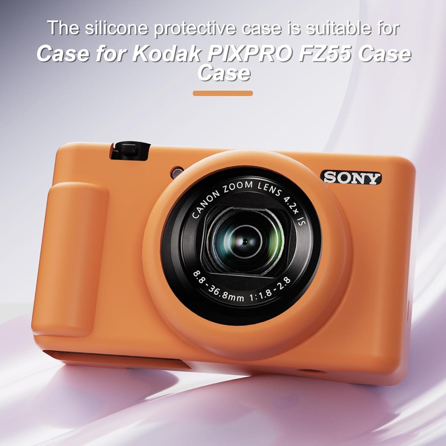 Funda de silicona para cámara Sony ZV-1F/ZV-1 II/ZV-1M2 - Naranja