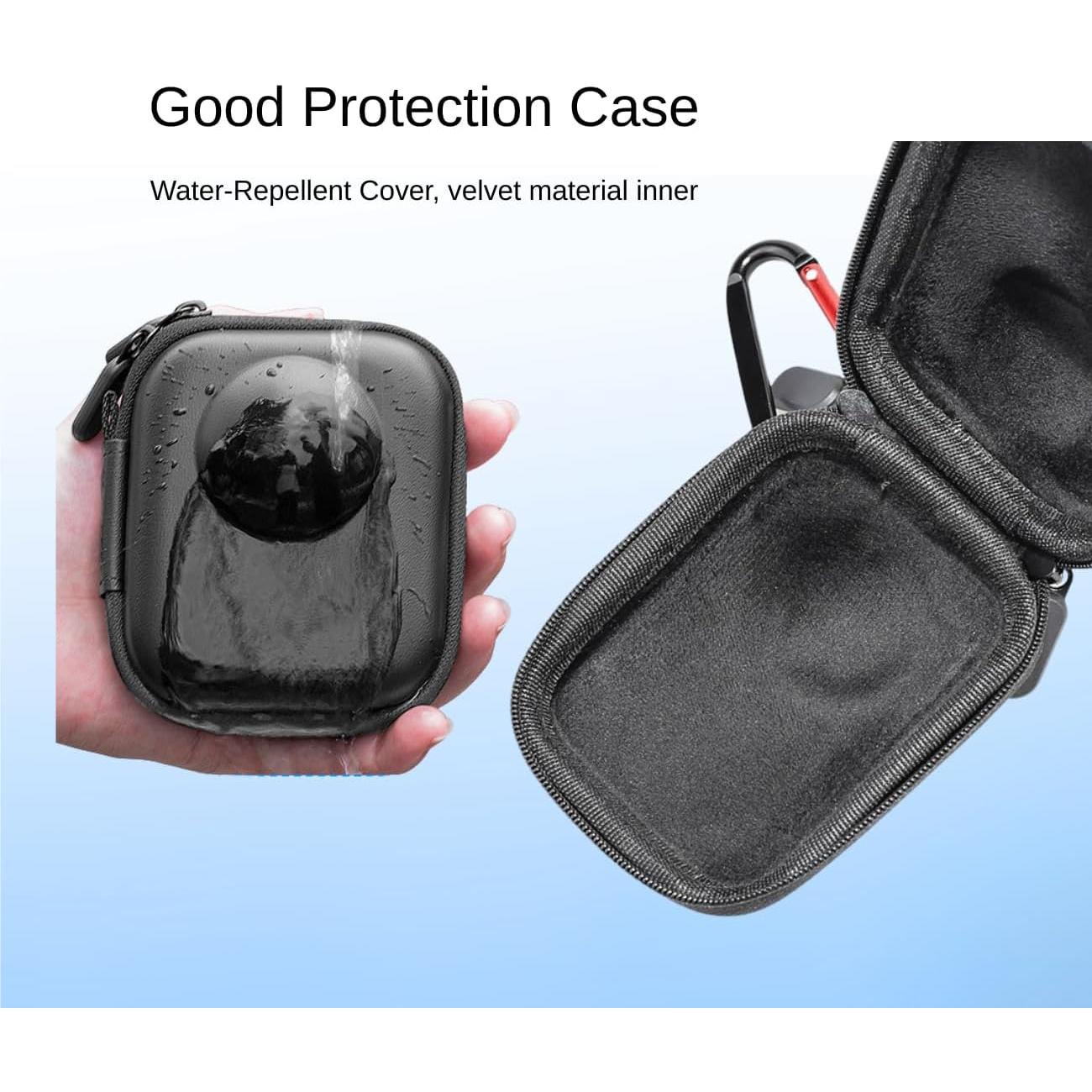 Kit de Protección Fotoleey para Cámara DJI Osmo 360 - Estuche Duro, Protector de Lente y Pantalla