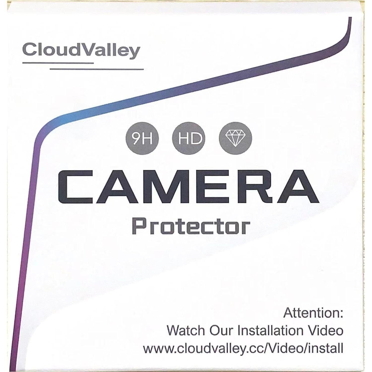 Protector de Lente de Cámara CloudValley para iPhone 14 Pro/Pro Max