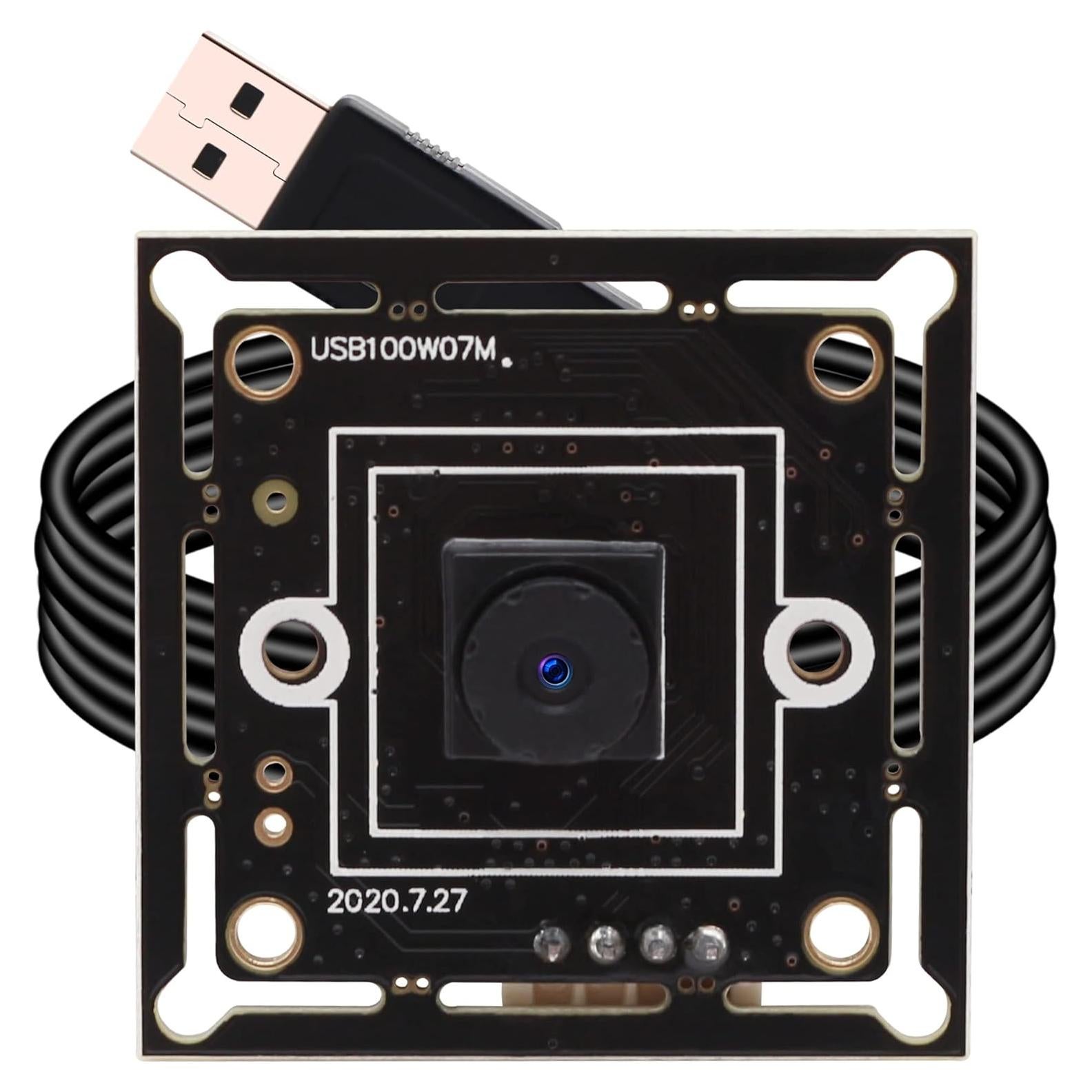 Cámara USB ELP HD 720P Mini con Lente M7 y Cable 1m