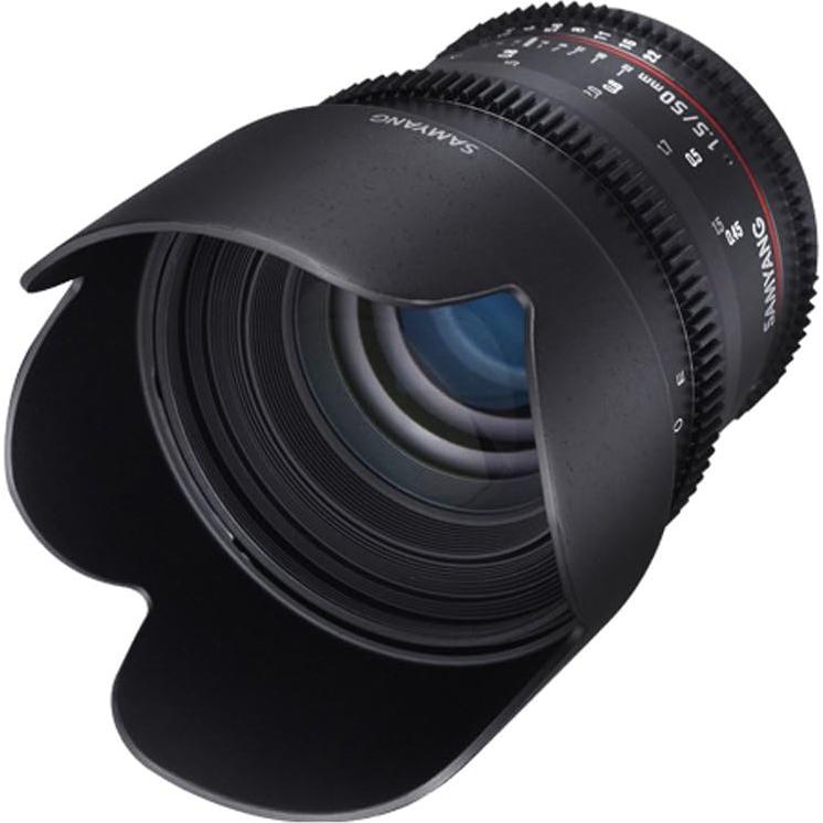 Lente de Video Samyang 50 mm T1.5 VDSLR para Nikon