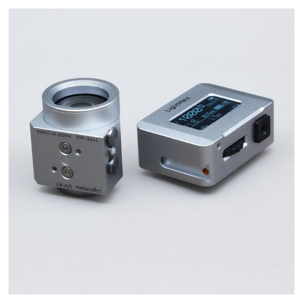 Medidor de Luz LightMate Area 2S con Visor OV-X1 17° Plata