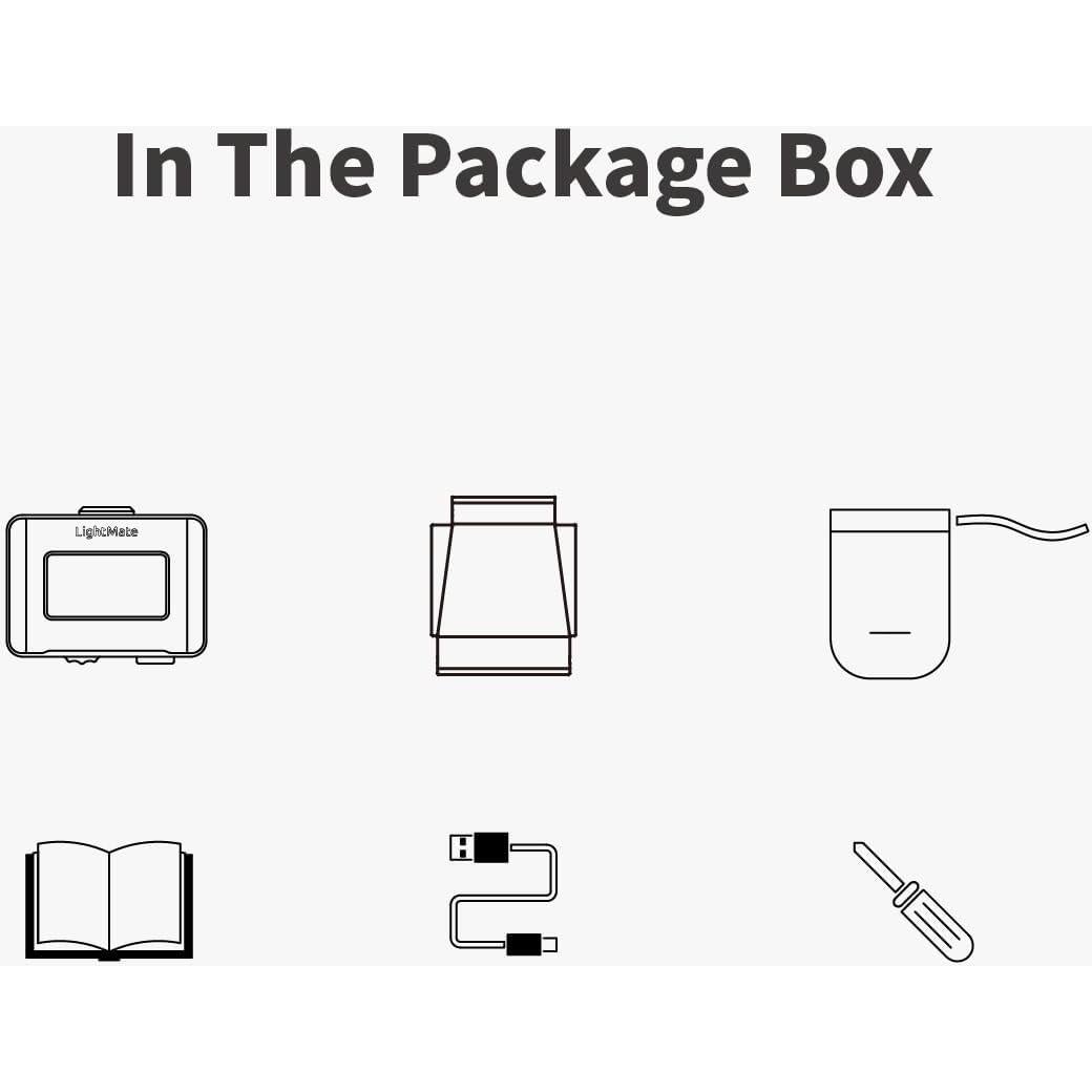 Medidor de Luz LightMate Area 2S con Visor OV-X1 17° Plata