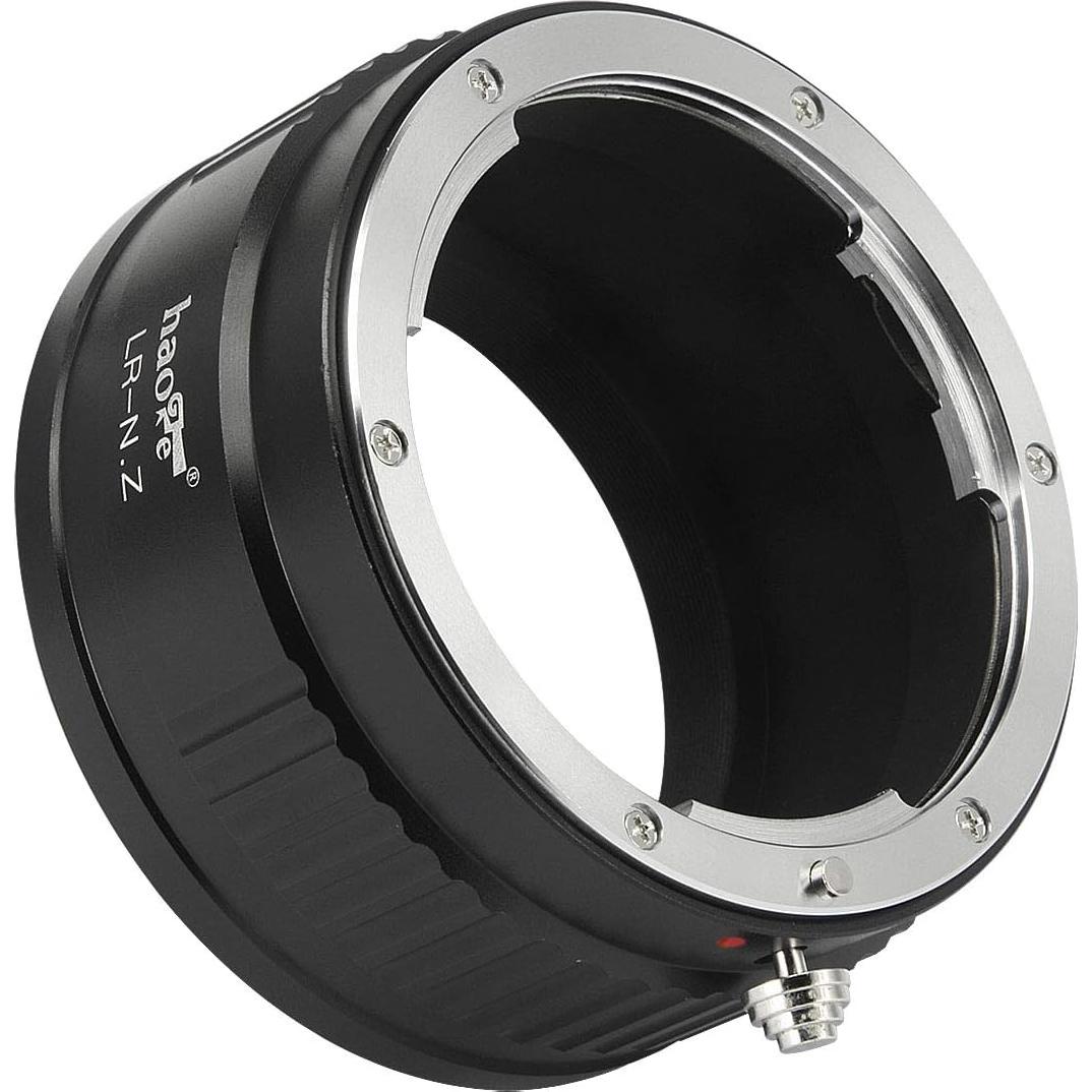 Adaptador de Lente Manual Haoge LR a Nikon Z6 Z7 - Metal