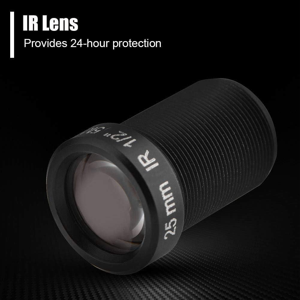 Lente de Cámara CCTV HD Wendry 5MP 25mm Visión Nocturna IR