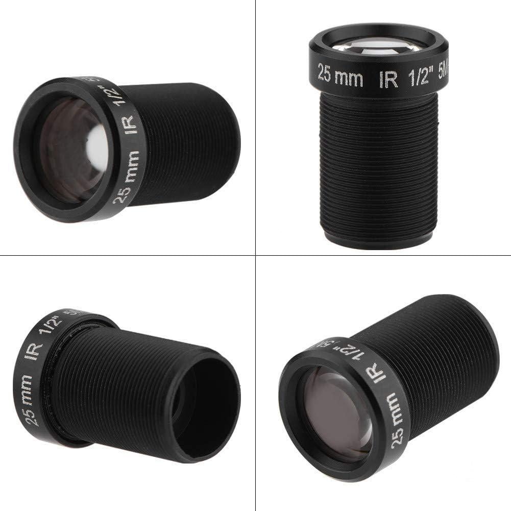 Lente de Cámara CCTV HD Wendry 5MP 25mm Visión Nocturna IR