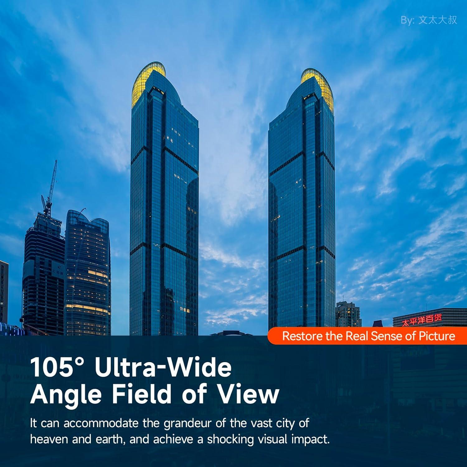 Lente Ultra Gran Angular 16mm F2.8 Brightin Star para Canon RF