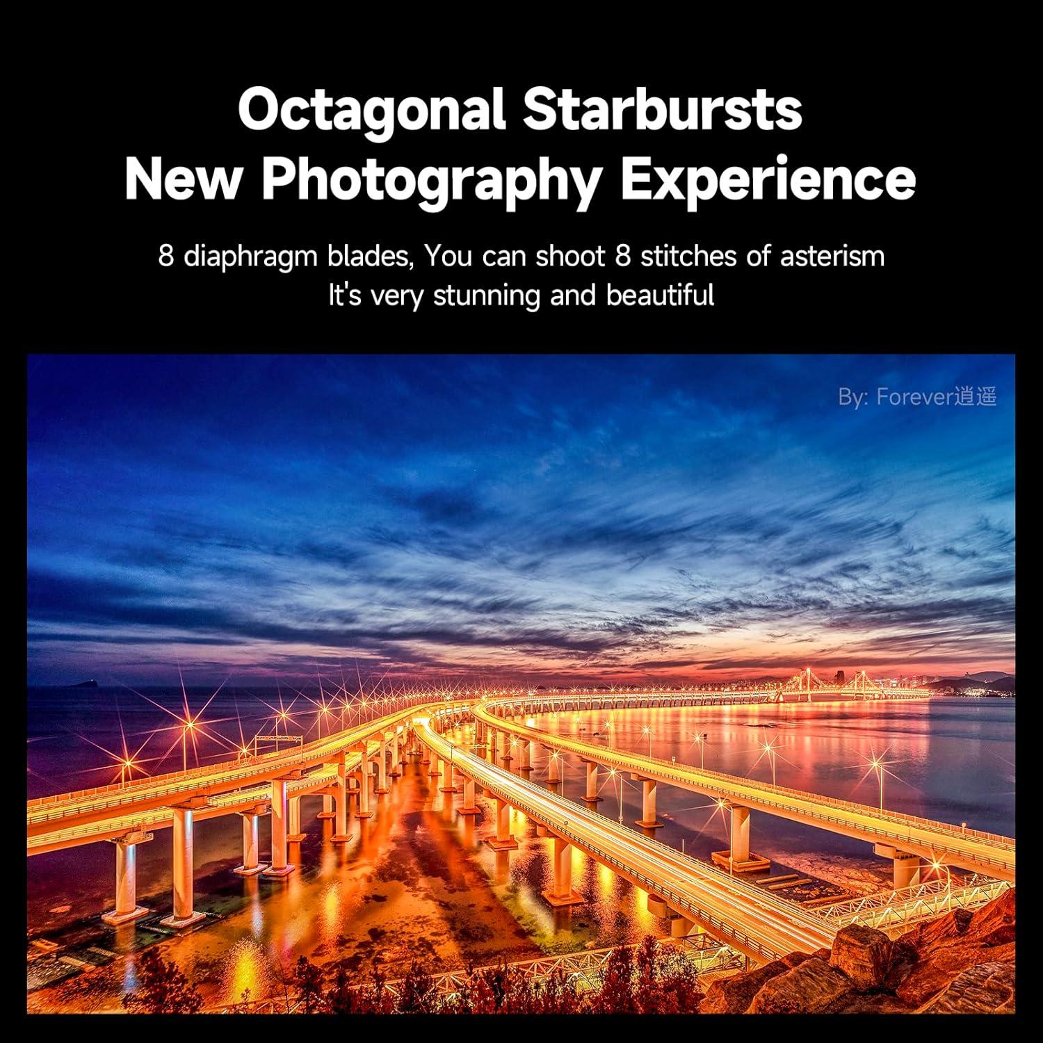 Lente Ultra Gran Angular 16mm F2.8 Brightin Star para Canon RF