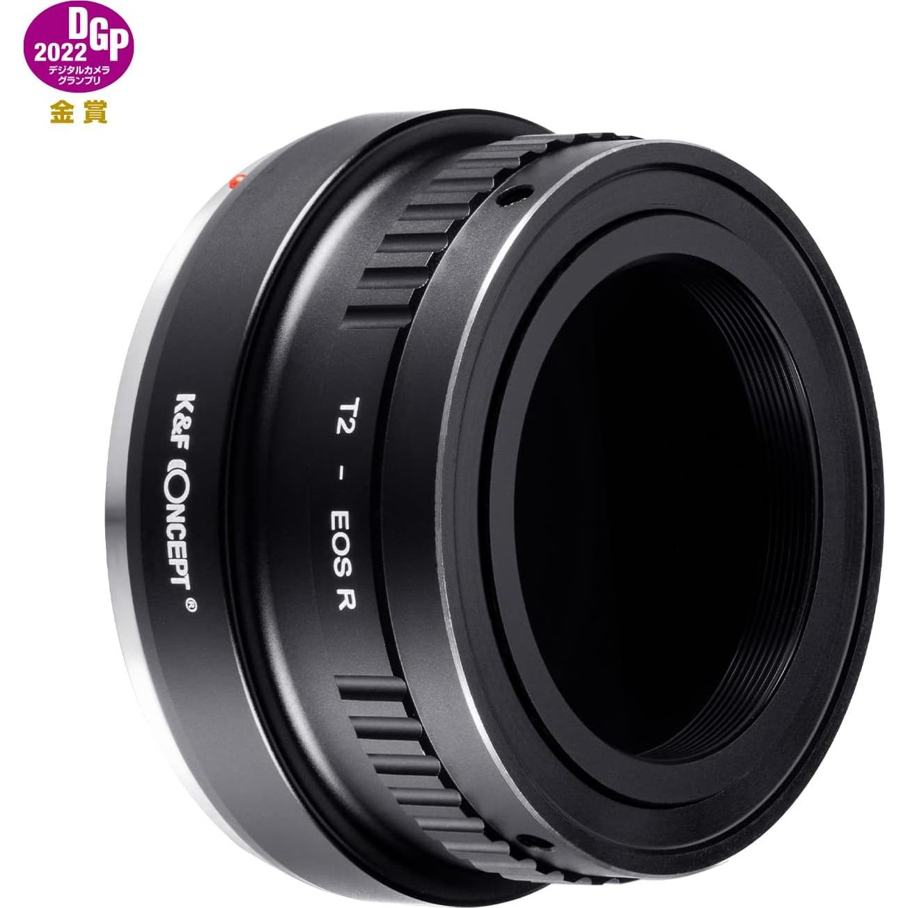 Adaptador de Montura T2 a Canon EOS R K&F Concept Enfoque Manual