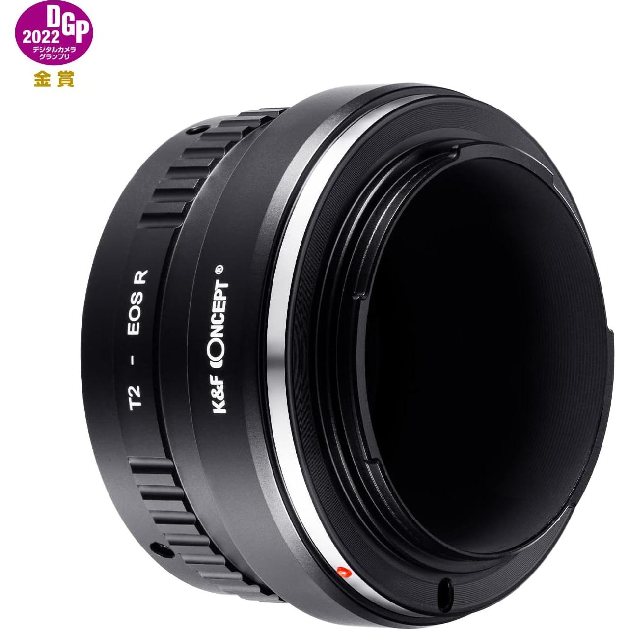 Adaptador de Montura T2 a Canon EOS R K&F Concept Enfoque Manual