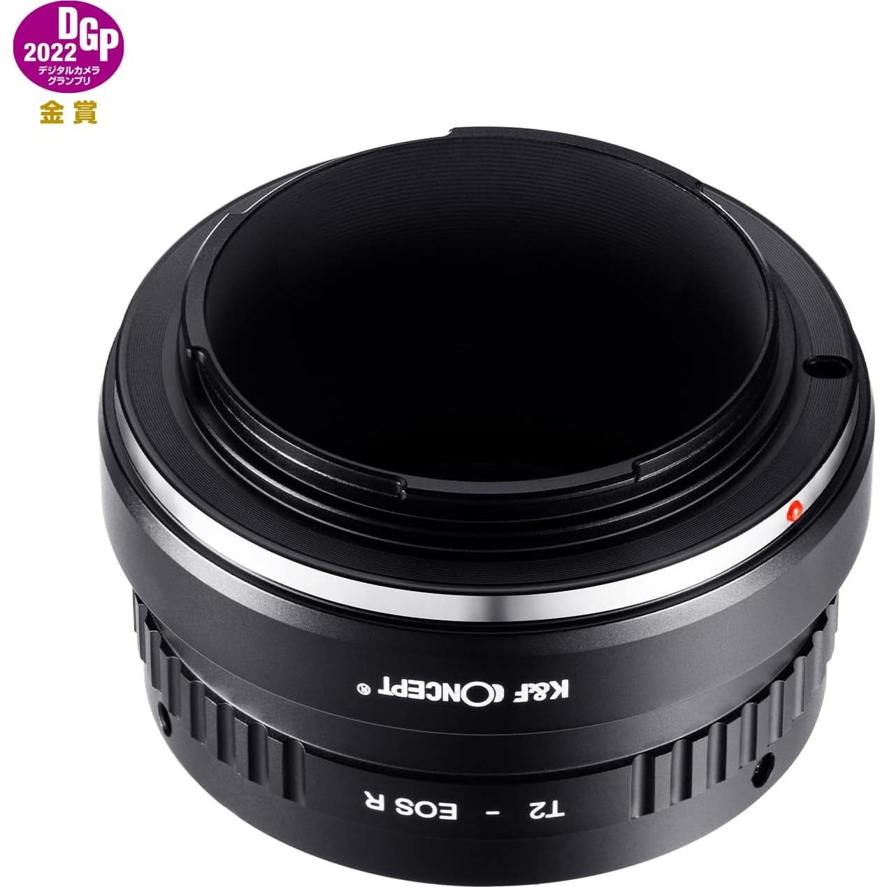 Adaptador de Montura T2 a Canon EOS R K&F Concept Enfoque Manual