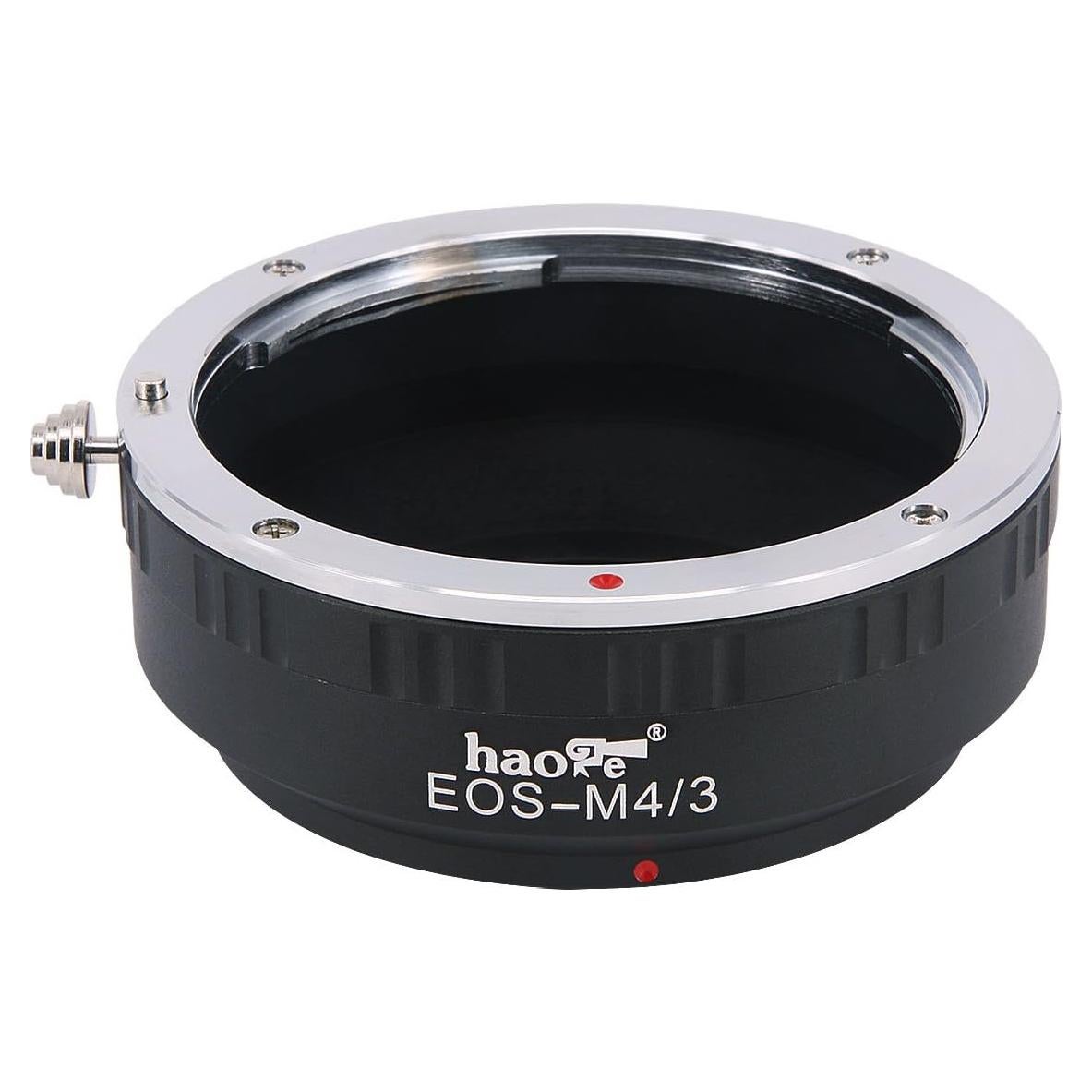 Adaptador de Lente Manual Haoge para Canon EOS EF EF-S a M4/3