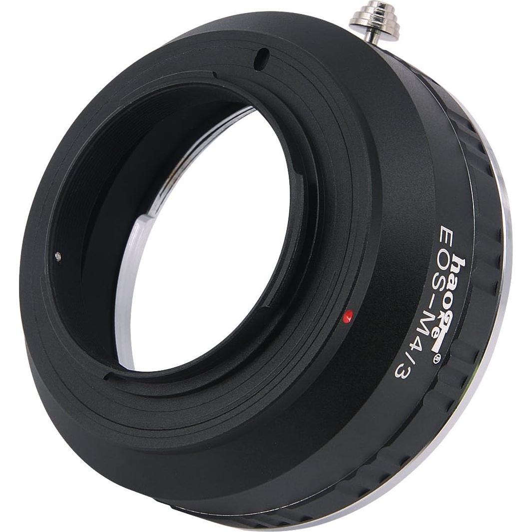 Adaptador de Lente Manual Haoge para Canon EOS EF EF-S a M4/3