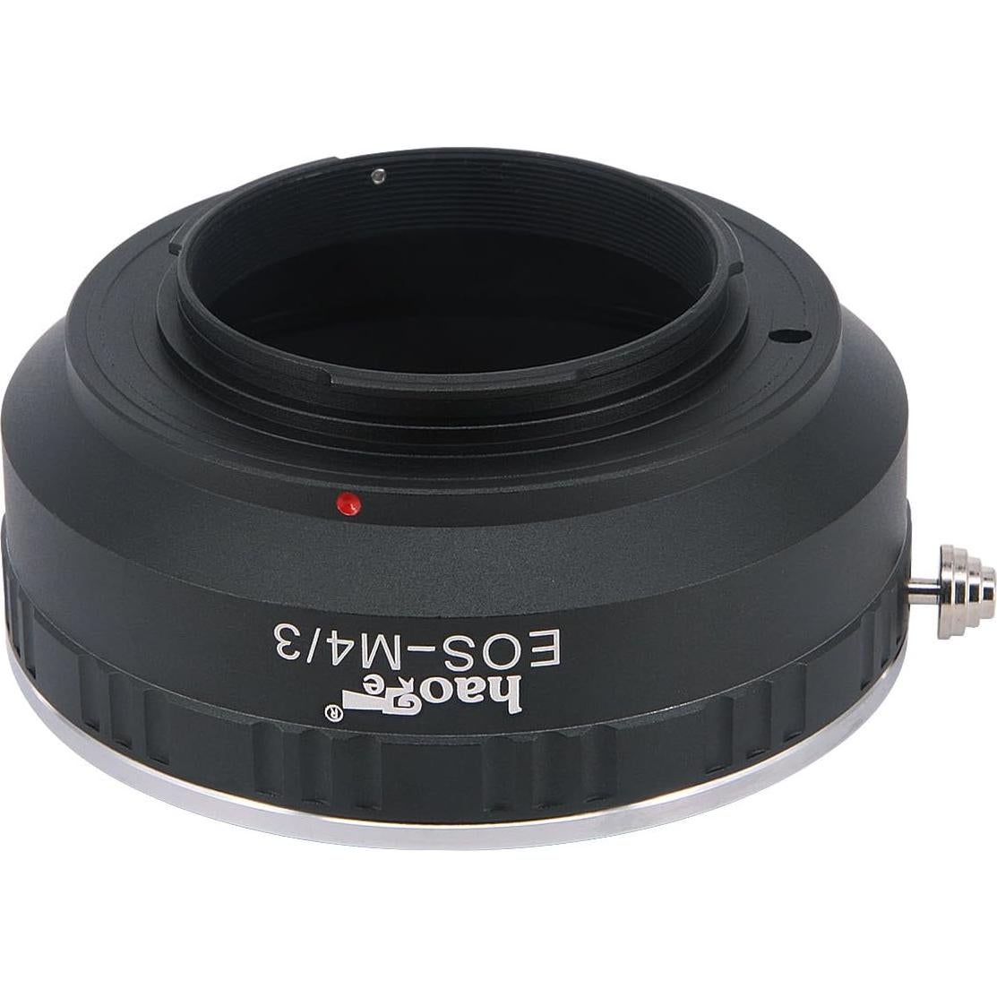 Adaptador de Lente Manual Haoge para Canon EOS EF EF-S a M4/3