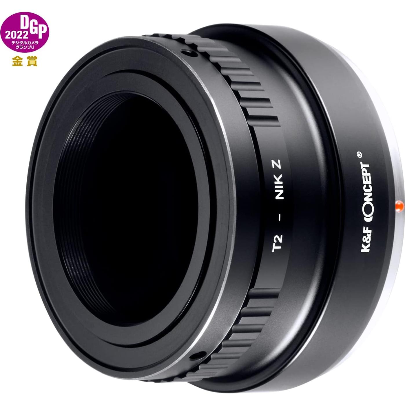 Adaptador de Montura K&F Concept T2-NIK Z para Lentes SLR