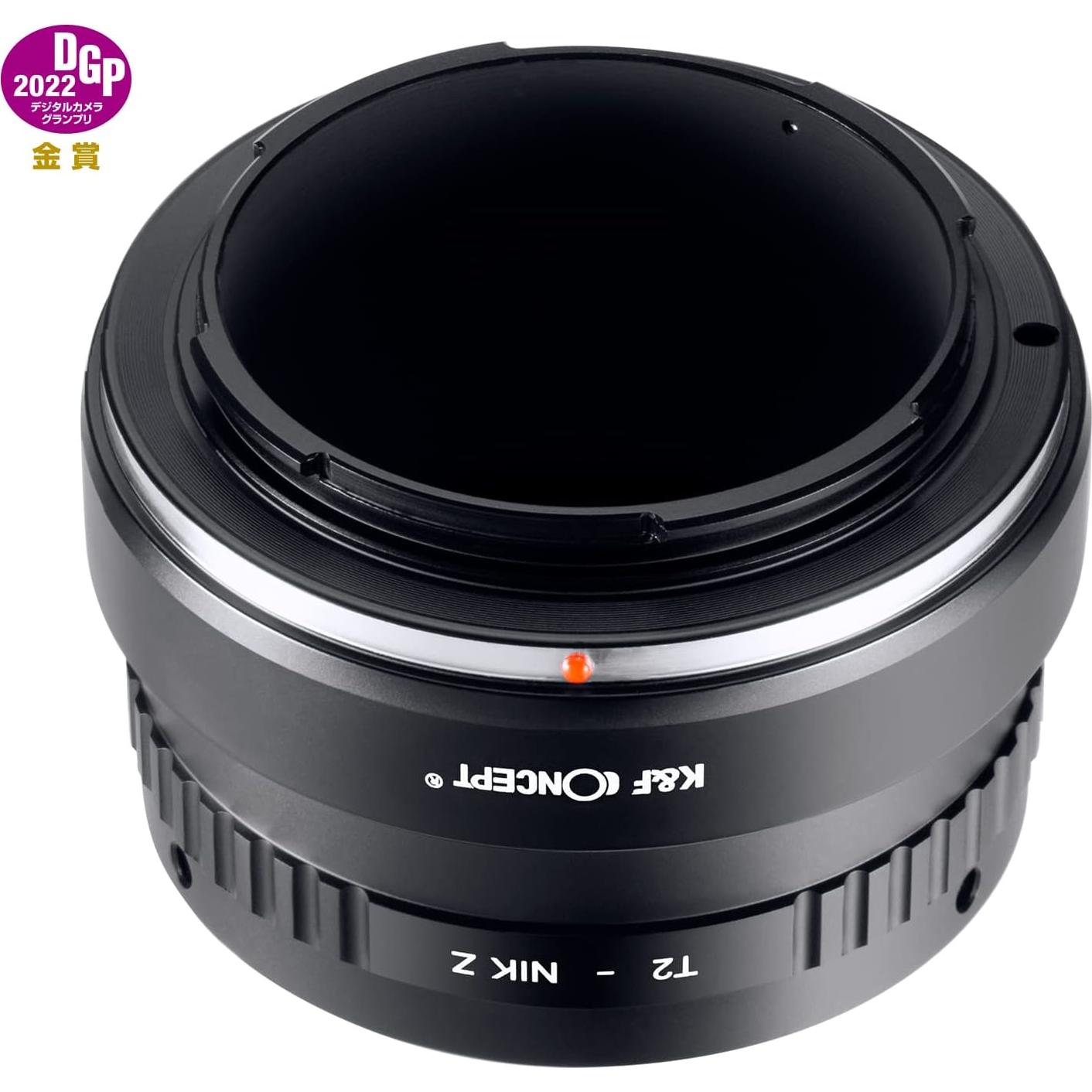 Adaptador de Montura K&F Concept T2-NIK Z para Lentes SLR