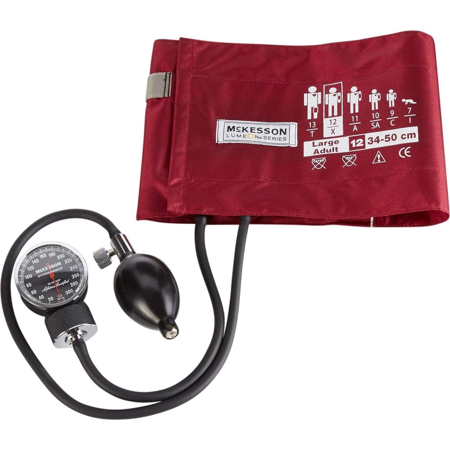 Esfigmomanómetro Aneroid McKesson - Manguito Grande 34-50 cm