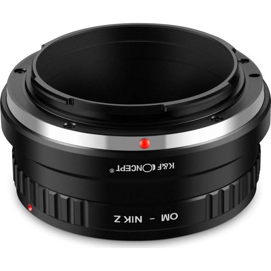 Adaptador de Montura K&F Concept Olympus OM a Nikon Z6 Z7