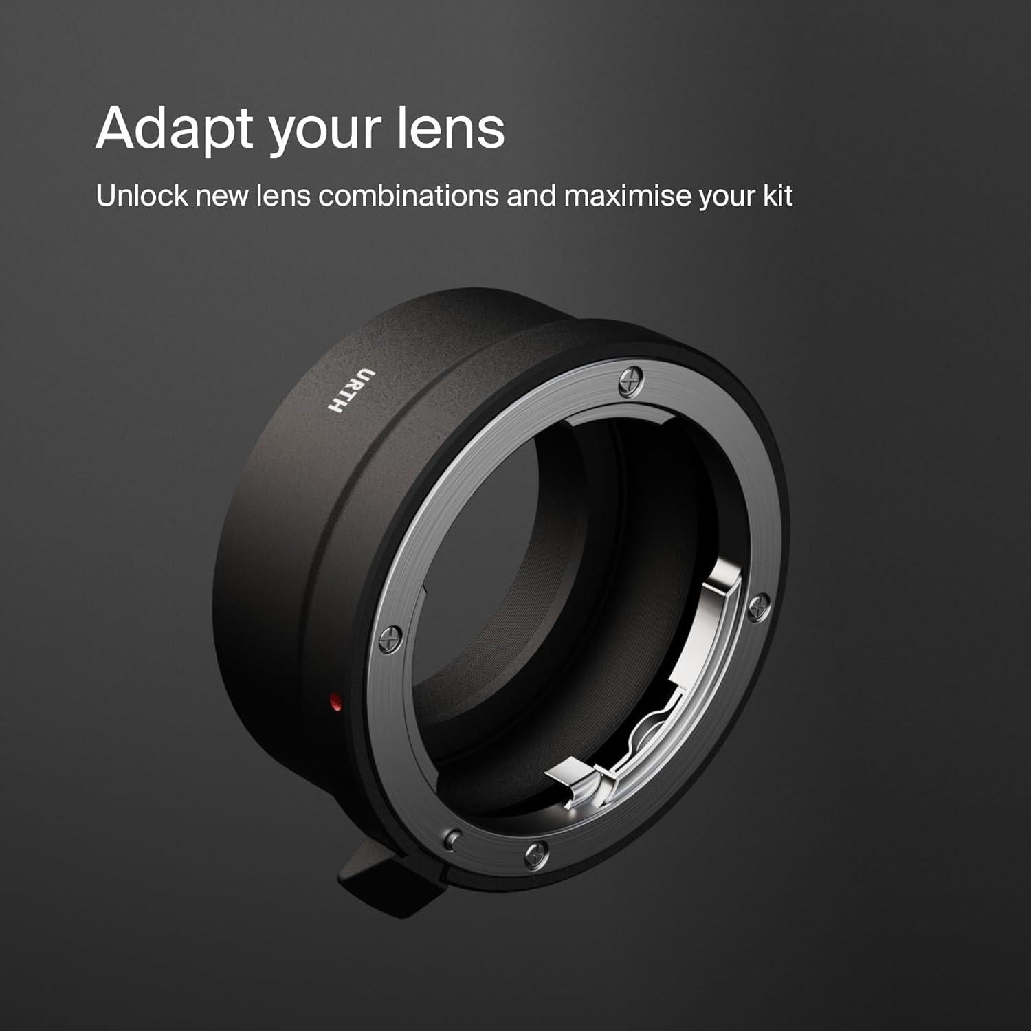 Adaptador de Montura Urth Pentax K a EF-M - Manual, Aluminio