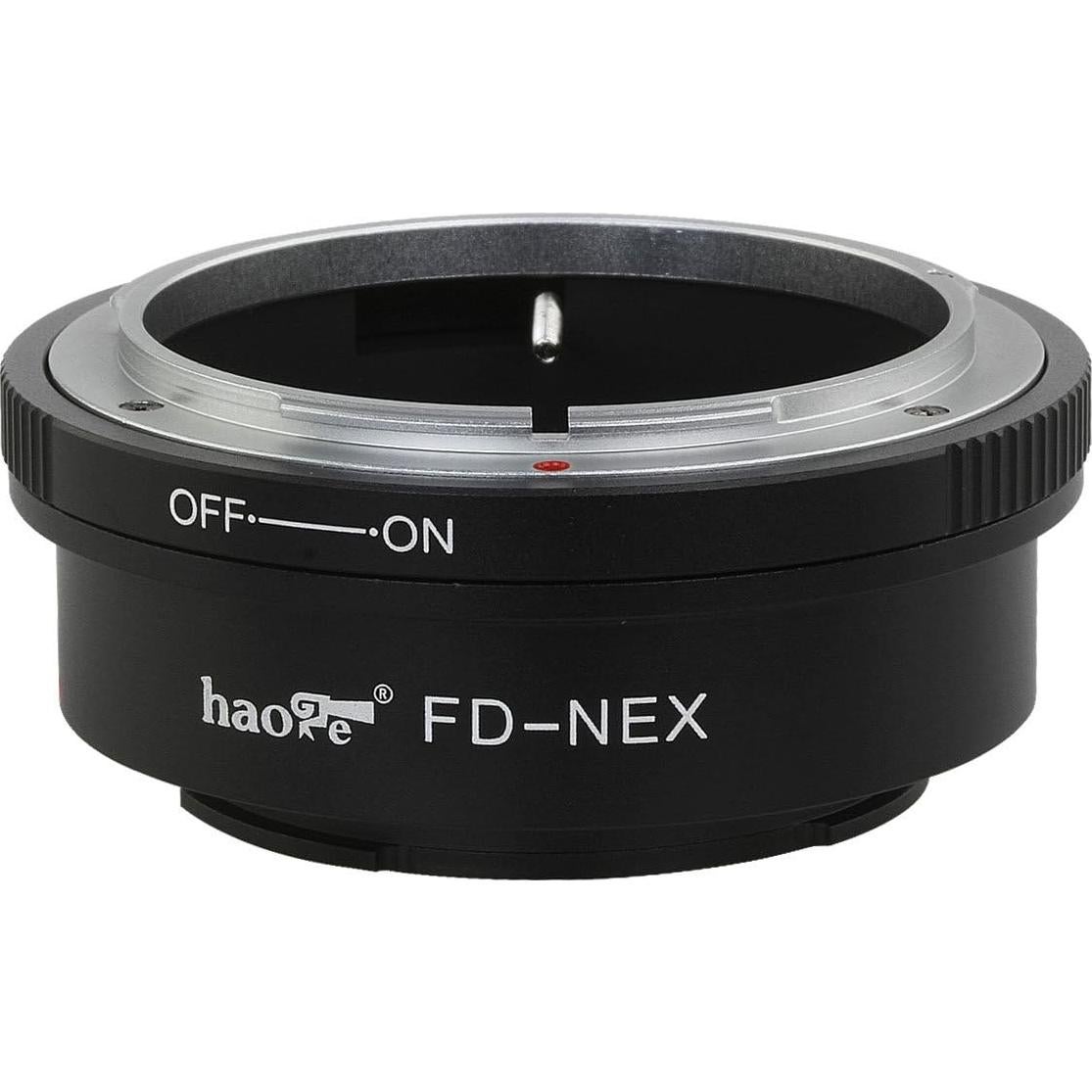 Adaptador de Lente Haoge FD a Sony E - Compatible con A7, a6000