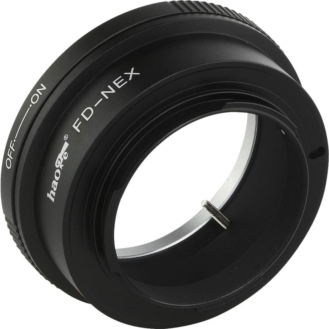 Adaptador de Lente Haoge FD a Sony E - Compatible con A7, a6000