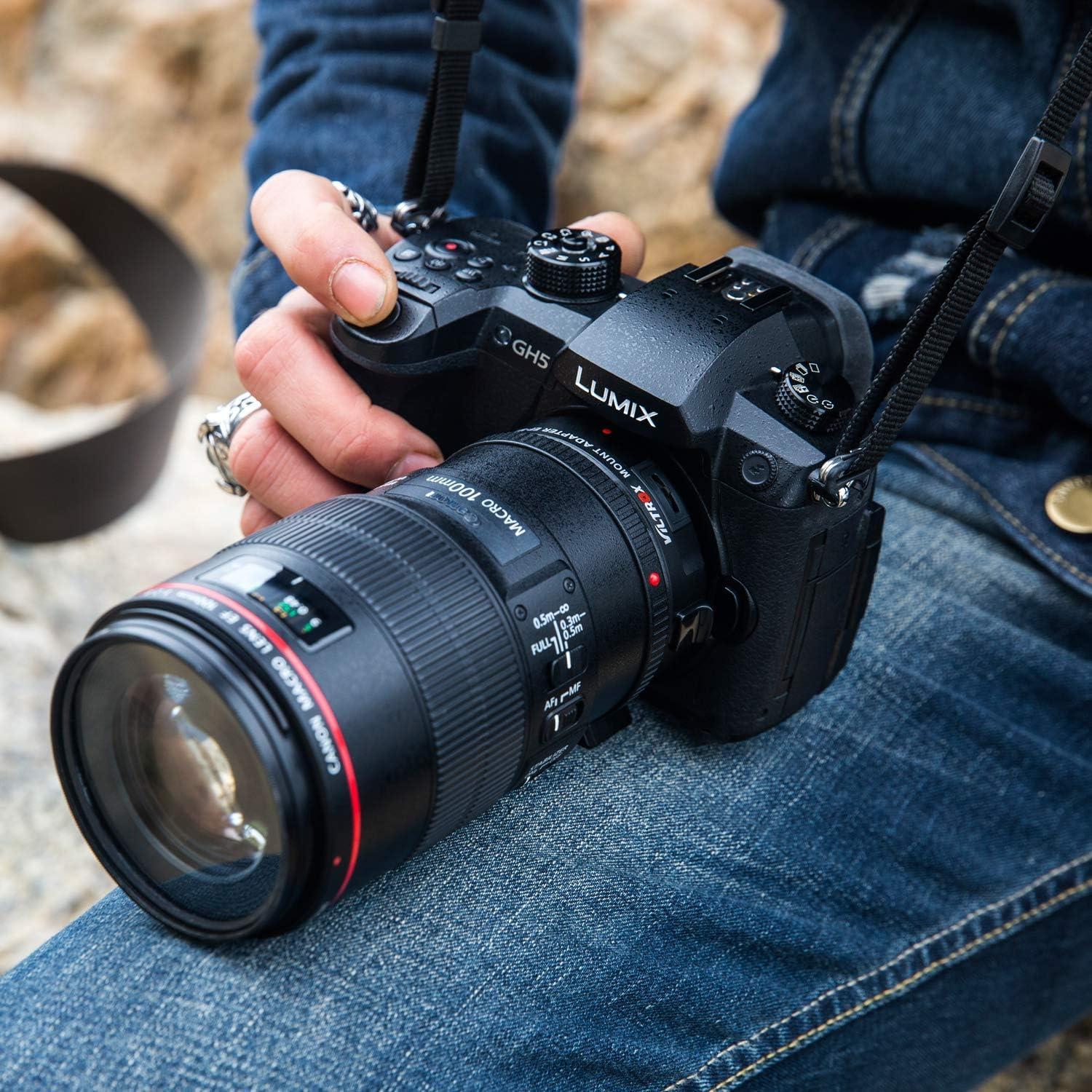 Adaptador de lente VILTROX EF-M2II para Canon EF a M4/3