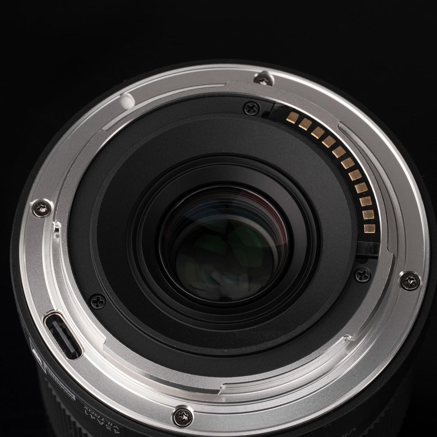 Lente Viltrox 25mm f1.7 para cámaras Nikon Z - Enfoque automático