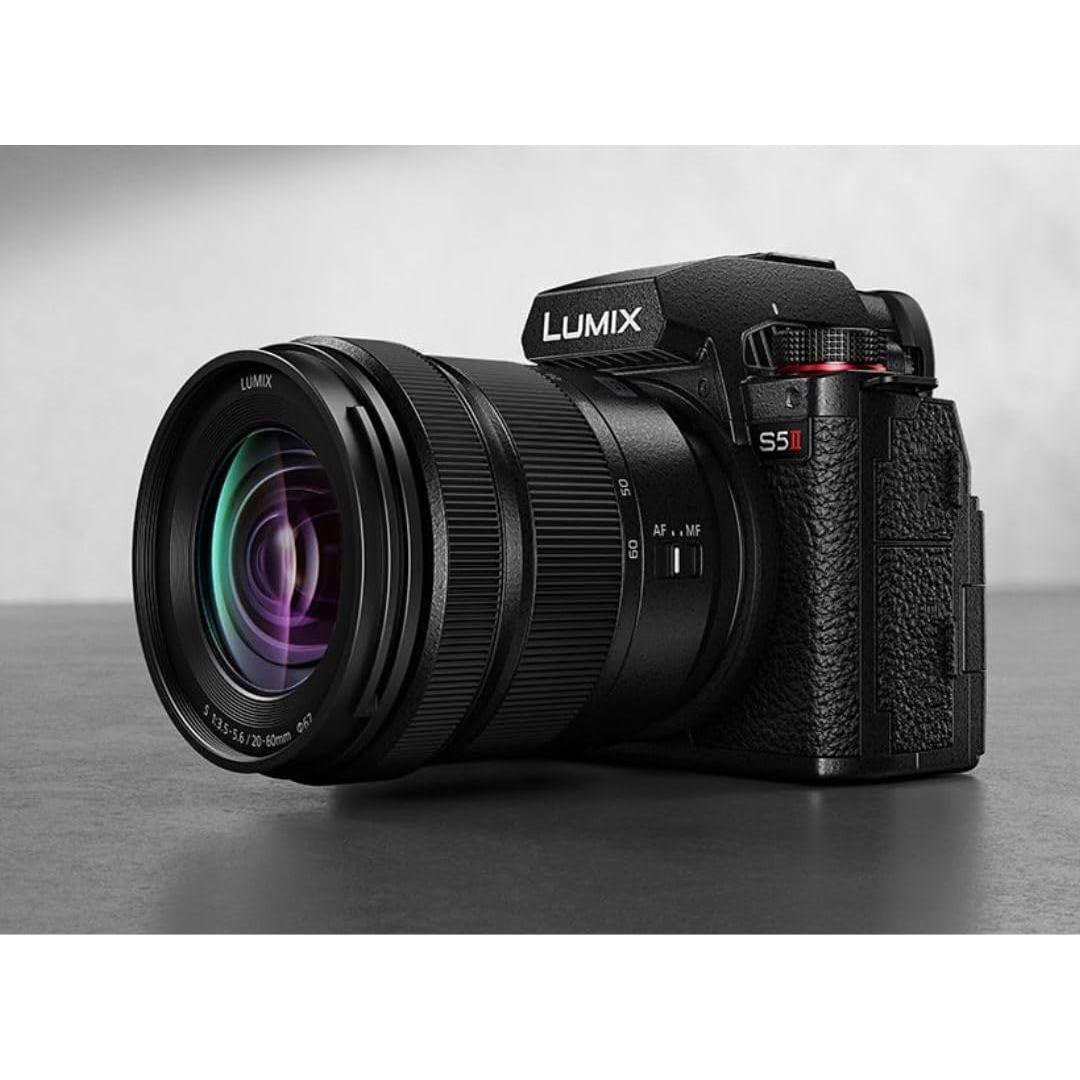 Cámara sin Espejo Panasonic LUMIX S5II 24.2MP FF con Lente 20-60mm