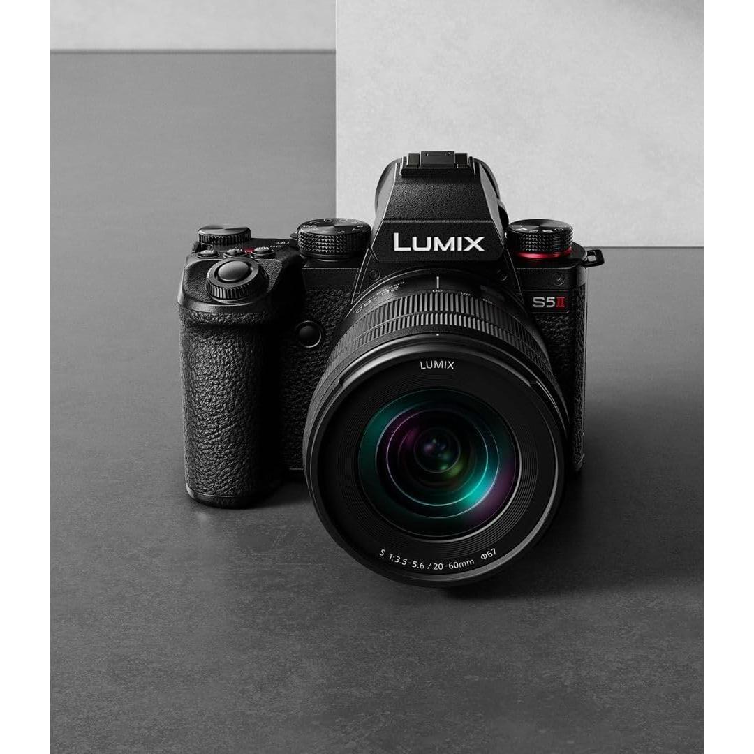Cámara sin Espejo Panasonic LUMIX S5II 24.2MP FF con Lente 20-60mm