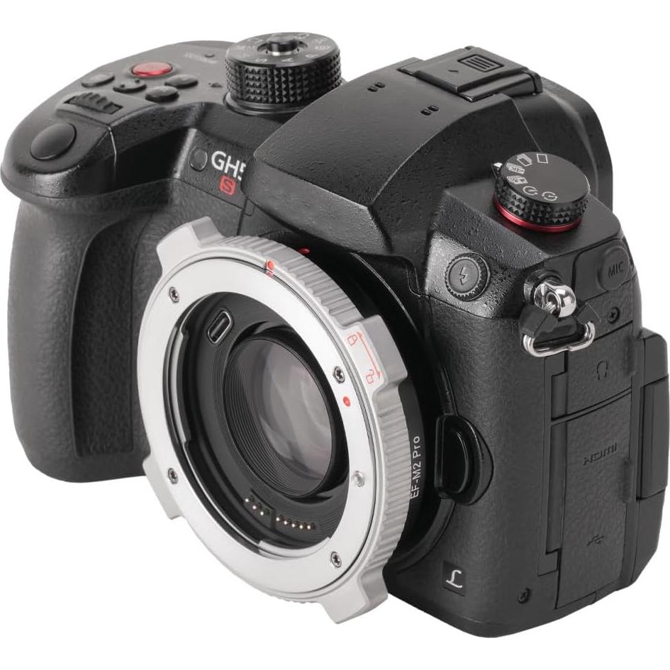 Adaptador VILTROX EF-M2 Pro para Lentes Canon a M4/3