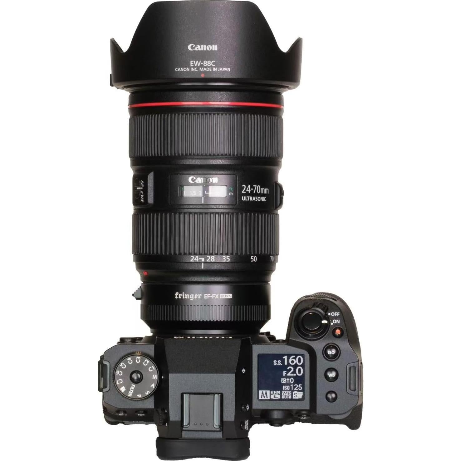 Adaptador Fringer EF-FX Ultra para Lentes Canon a Fujifilm