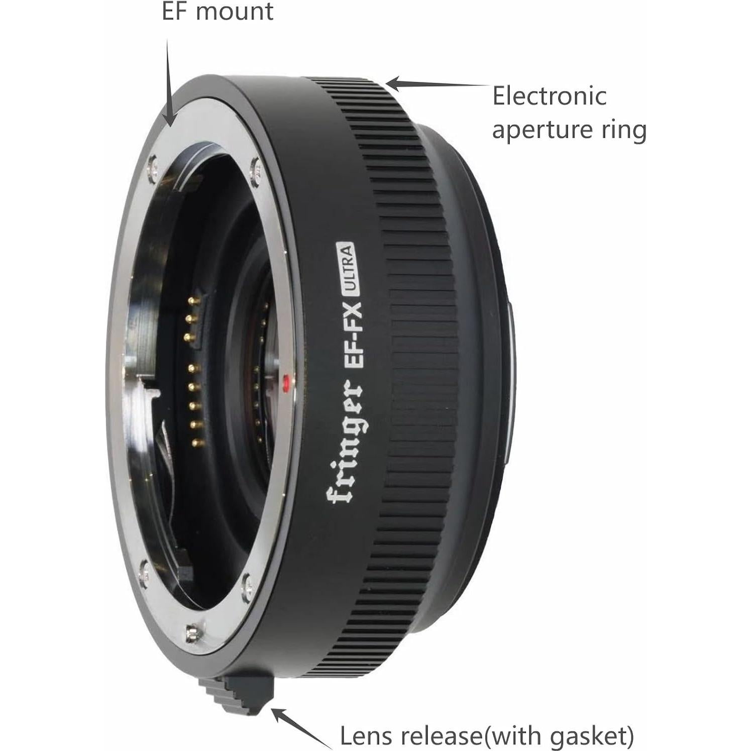 Adaptador Fringer EF-FX Ultra para Lentes Canon a Fujifilm