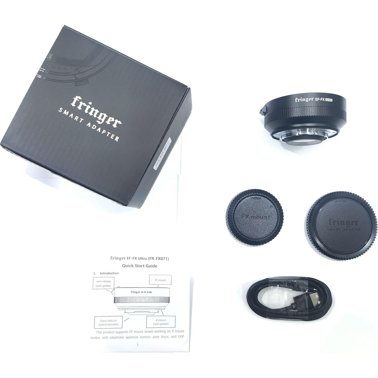 Adaptador Fringer EF-FX Ultra para Lentes Canon a Fujifilm