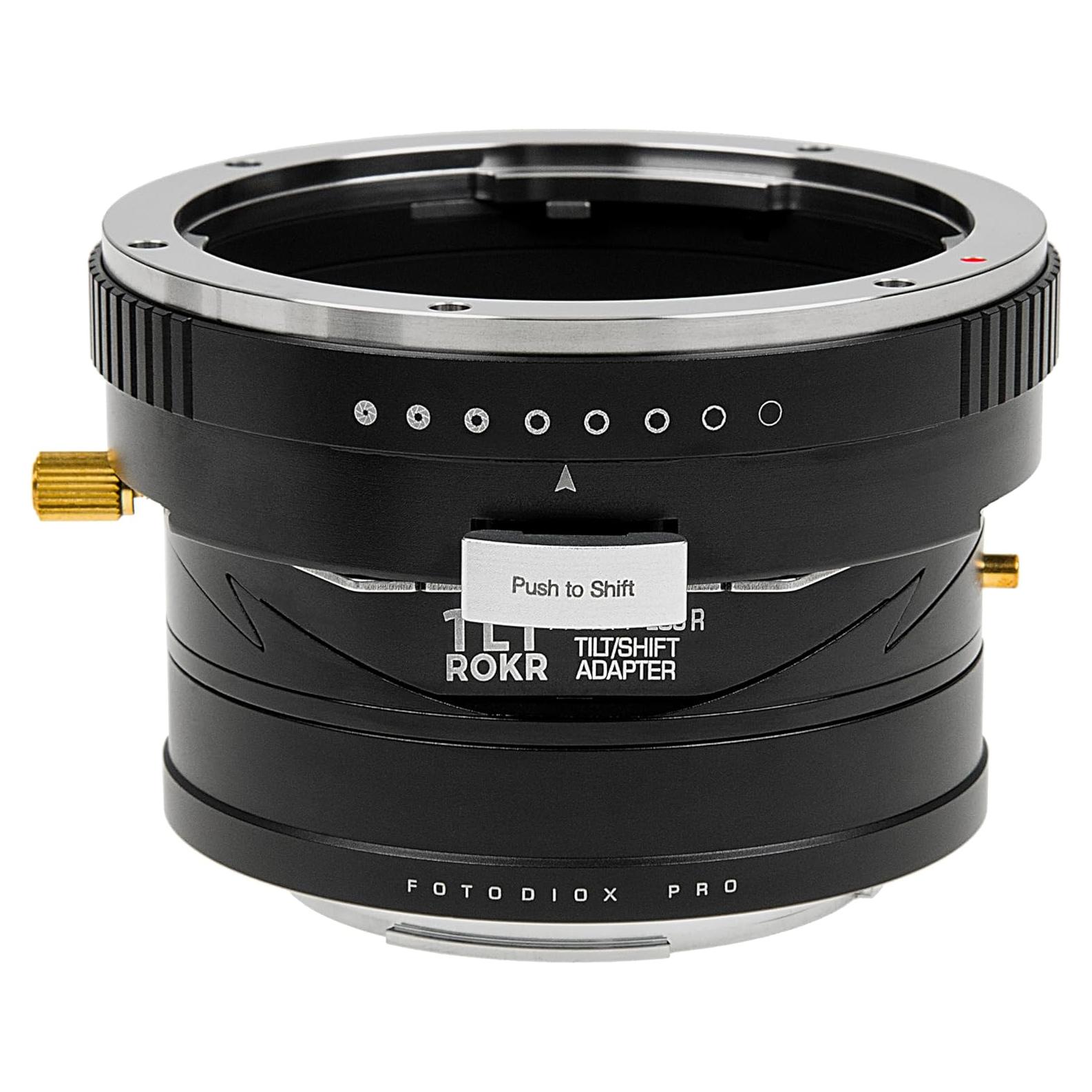 Adaptador Fotodiox Pro TLT ROKR para Lentes Pentax 645 a Canon RF