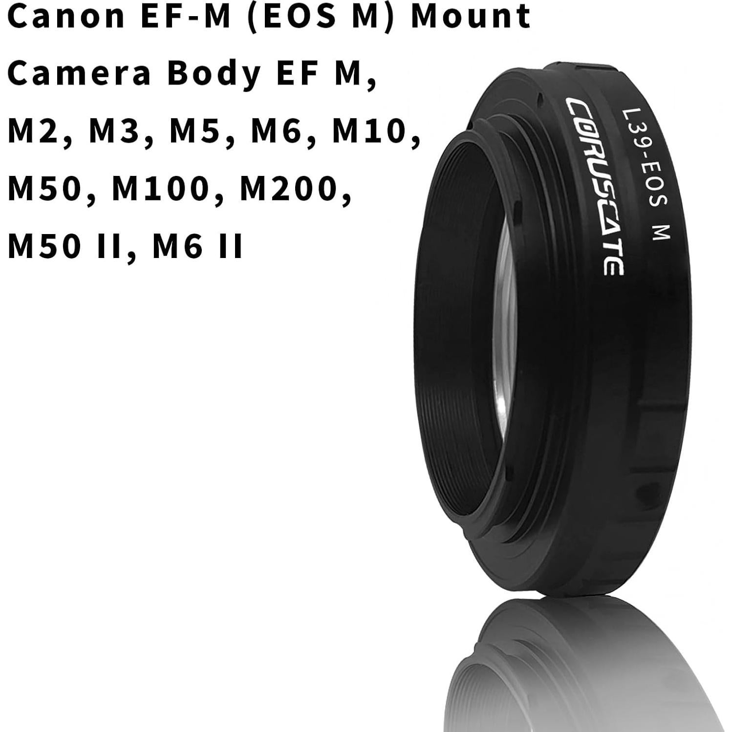 Adaptador de Montura L39 a EF-M Bojun para Lentes Vintage