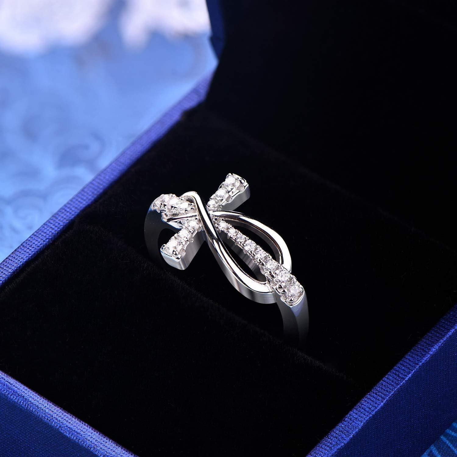 Anillo de Infinito JO WISDOM en Plata 925 con Circonita AAA