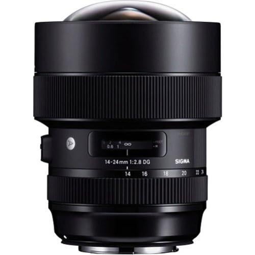 Lente Sigma 14-24mm f/2.8 DG HSM Art para Canon EF + Accesorios