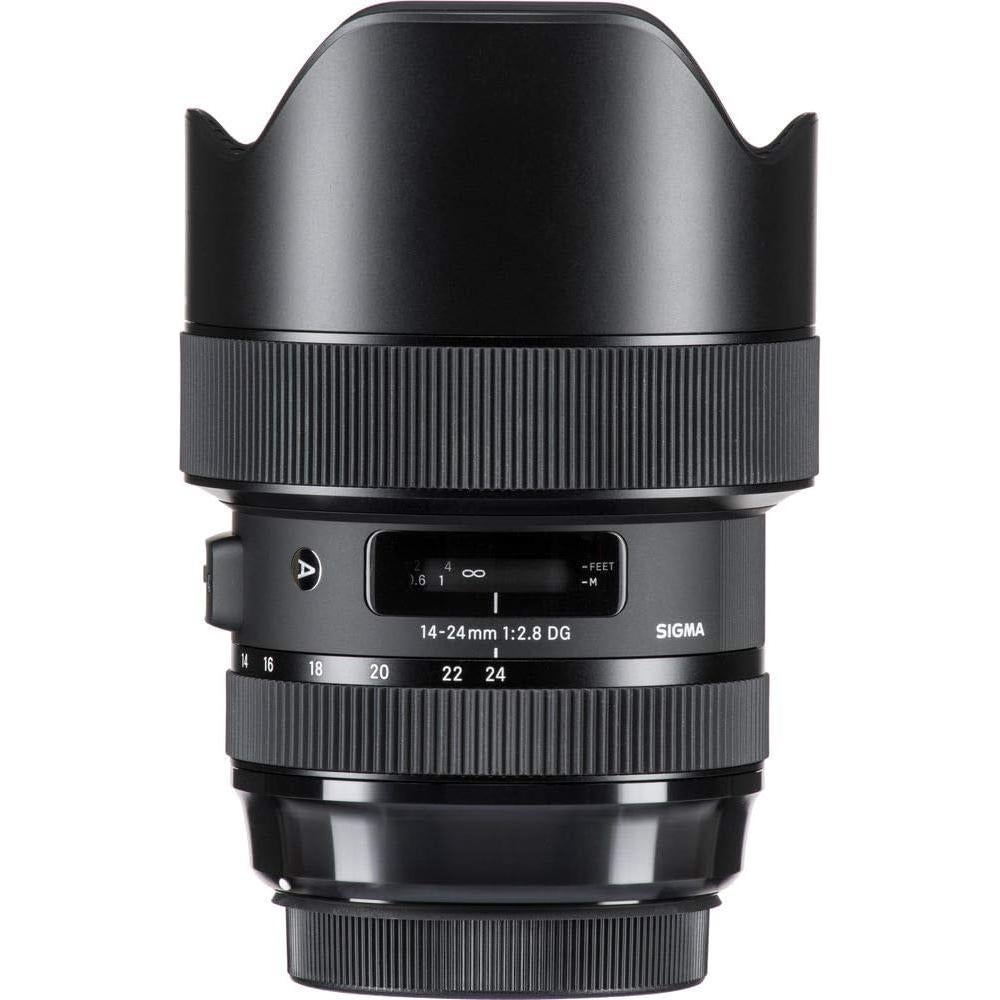 Lente Sigma 14-24mm f/2.8 DG HSM Art para Canon EF + Accesorios