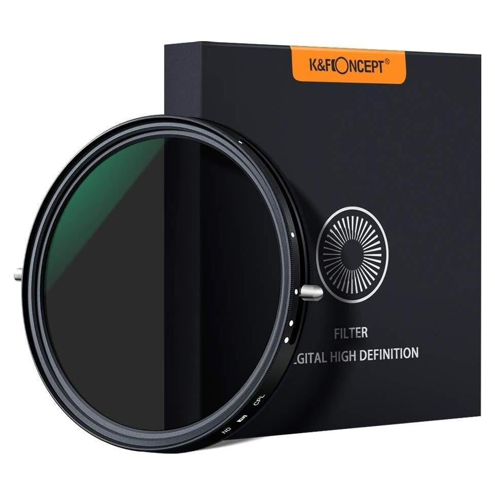 Filtro ND2-ND32 Variable 82mm y CPL para Lente Sigma 24-70mm f/2.8